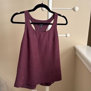 Express Burgundy Tank, size XS